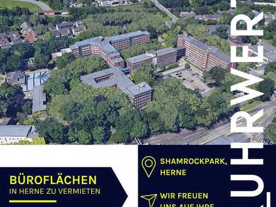 Großzügige Büroflächen im SHAMROCKPARK mit optimaler ÖPNV- und Autobahnanbindung