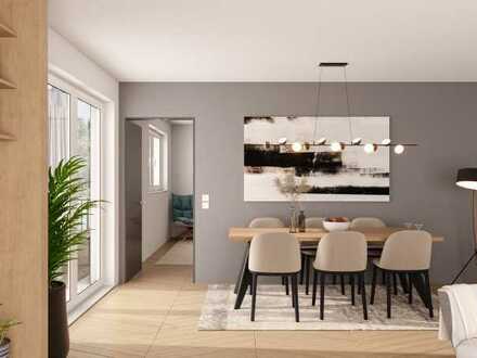 Freundliche 3-Zimmer-Eigentumswohnung mit Balkon u. genehmigter Dachterrasse in ruhiger, grüner Lage