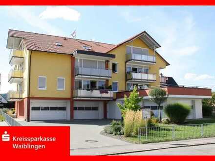 Topp gepflegte Wohnung in Rudersberg-Schlechtbach mit riesiger Dachterrasse!