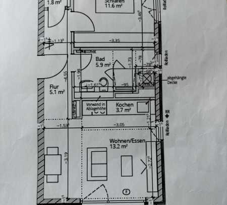 Exklusive, neuwertige 2-Zimmer-Wohnung mit Balkon und EBK in Bad Nauheim