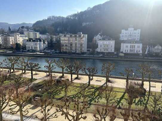 Wunderschöne Wohnung im Russischen Hof mit Blick zur Lahn von allen Zimmern