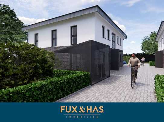 Neues Wohnquartier in Geeste - KFW 40 Standard: Erdgeschosswohnung mit Terrasse &Garten! KFW-Förderf