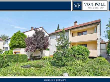 Großzügiges Zweifamilienhaus mit zwei schönen Gärten