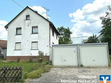 Renovierungsbedürftiges Zweifamilienhaus in Kirchheim Ötlingen
