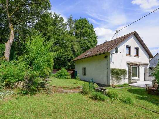 Direkt am Wald: Einfamilienhaus mit Erlebnisgarten