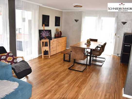 **Großzügige 4-Zimmer-Wohnung mit Balkon und Garage**