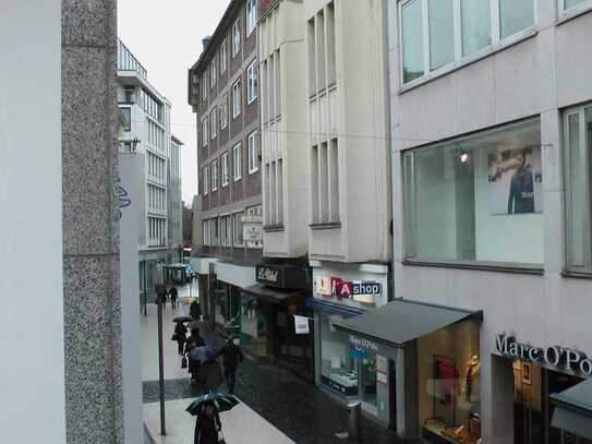 Charmante 2-Zimmer Wohnung mit Terrasse in der Fußgängerzone, WG geeignet