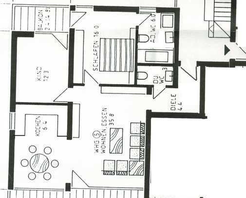 Stilvolle 3-Raum-Wohnung mit gehobener Innenausstattung mit EBK in Pforzheim