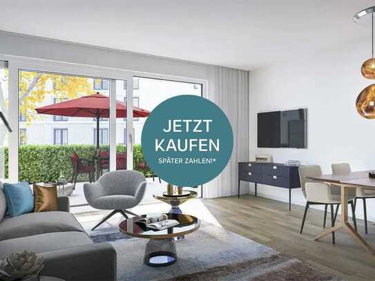 Urbanes Leben trifft auf ruhiges Wohnen: 2-Zimmer-Wohnung mit Garten. Jetzt kaufen, später zahlen!*