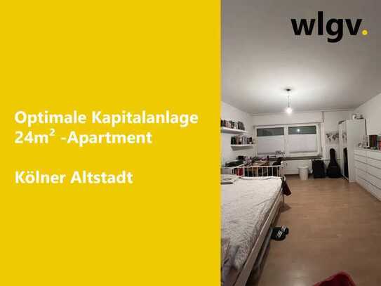 Optimale Kapitalanlage, 24m² Apartment in bester Lage