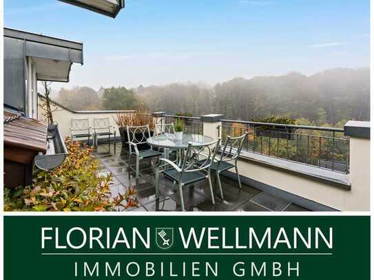 Tecklenburg | Seltene Gelegenheit! Penthouse-Maisonette-Wohnung mit großer Dachterrasse und Garage