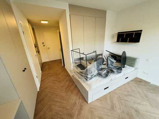 Terrasse!!! Moderne möblierte 1-Zimmer Single Wohnung mit EBK!!!!!