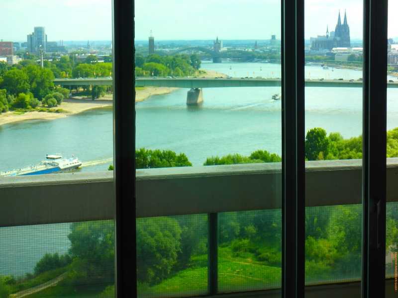 BRAVOUR IMMOBILIEN: Sensationeller, unbezahlbarer Blick auf den Dom - Rhein für unter 6.660 pro m³