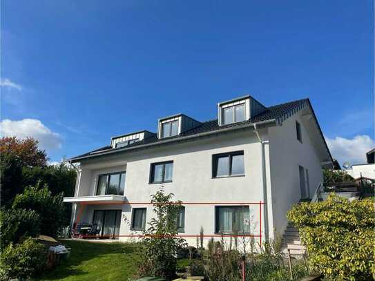 Neuwertige 4-Raum-Wohnung mit Terrasse in Lohmar