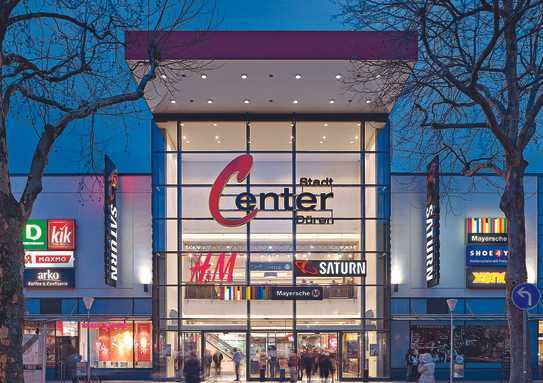 Gastronomiefläche von ca. 90m² mit Terrasse (65 m²) im Stadt Center Düren