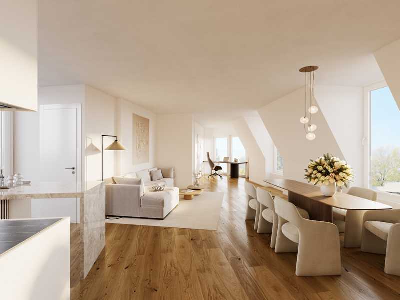 Neubau 2-Zimmer Penthouse mit Dachterrasse in Südausrichtung