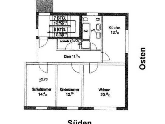 Sonnige 3 Zi-Wohnung in Untermenzing