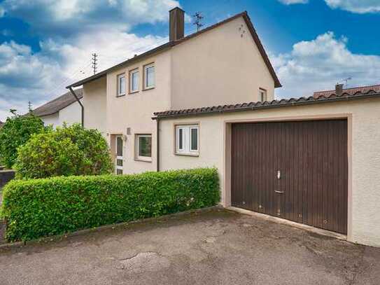 Einfamilienhaus
mit großem Garten
in beliebter Lage von
Großbottwar