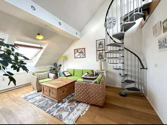 3,5-Zimmer-Maisonette Wohnung mit großer Dachterrasse in Krefeld