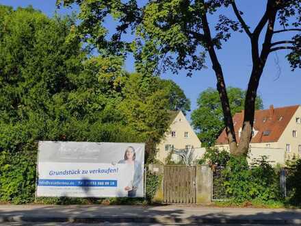 Wunderbar ruhiges, sofort bebaubares Grundstück - mit gen. Bauvorbescheid f. DHH 271m² * Augsburg...