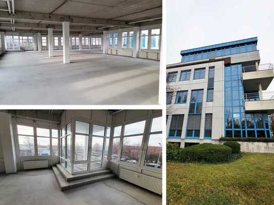 Produktions-/Lager- & Bürofläche im Gewerbepark Wiedemar, Balkon, Lastenaufzug mögl.