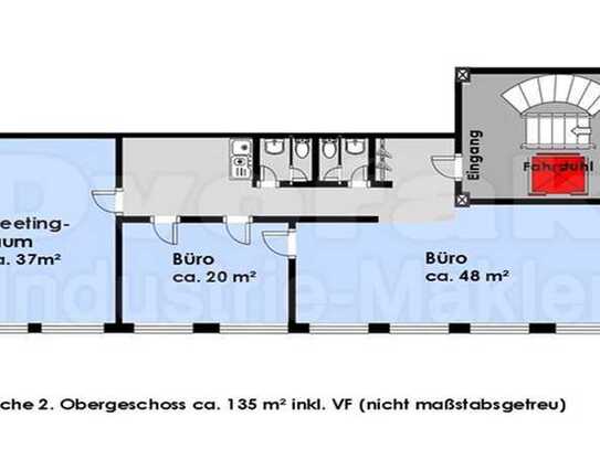 Büro-/Praxisfläche, ca. 135 m² - Zentrale Lage