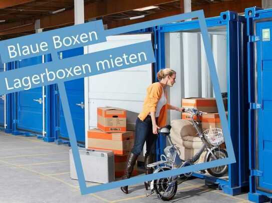 Blaue Boxen: Self Storage Lagerboxen mieten ab 3m² / ab 49,00€