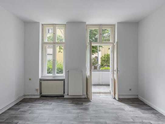 ** Frisch renovierte 3-Zimmer-Wohnung mit Balkon in Karlshorst!