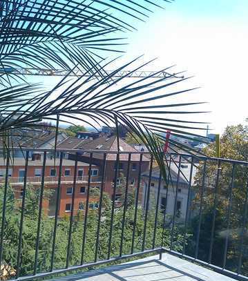 Geschmackvolle 2-Raum-DG-Wohnung mit sonnigem Balkon