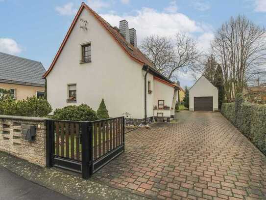 Freistehendes Zuhause mit Garten und Garage in naturnaher Lage von Grimma