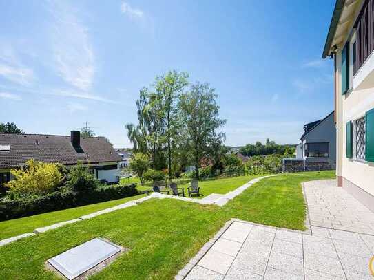 AUFRECHT °TRAUMHAFTES BAUGRUNDSTÜCK MIT GENIALEM AUSBLICK° 1- bis 2-Fam. Haus in S/W Ausrichtung