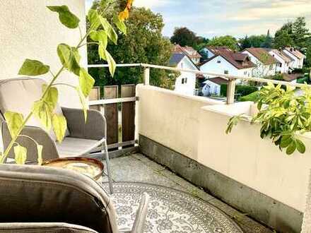 Wunderschöne Wohnung in der Bergerhöhe mit Blick auf die Berge