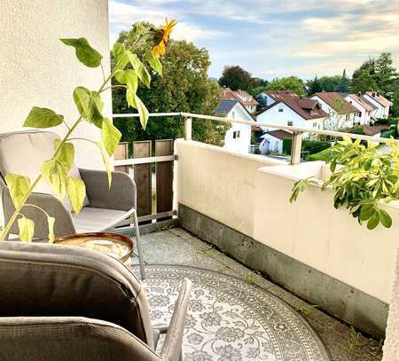 Wunderschöne Wohnung in der Bergerhöhe mit Blick auf die Berge