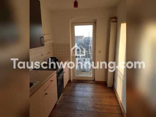 Tauschwohnung: 2-Zimmer-Wohnung mit Balkon in der Neustadt