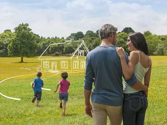 Außergewöhnliche Grundstück für Ihr Einfamilien- oder Doppelhaus in absoluter Südrandlage.