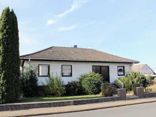 Winkelbungalow in Eime - Wohnen auf einer Ebene und nochmal so viel Raum im Keller