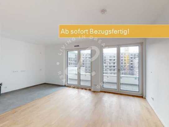 KLEYERS | Leben in Frankfurt: Stilvolle 3-Zi.-Wohnung mit Wohnküche und großer Dachterrasse