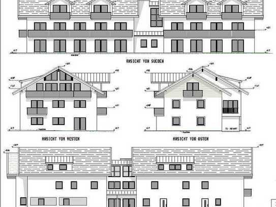 Wohnung Nummer 7 Etagenwohnung mit Balkon und Ferienwohnung Genehmigung Standard KFW 55