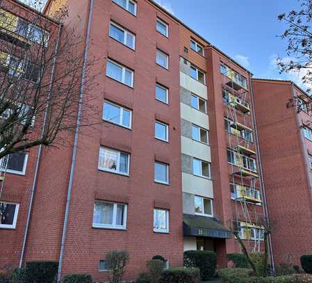 Vermietete 2-Zimmer-Wohnung mit schönem sonnigem Balkon.