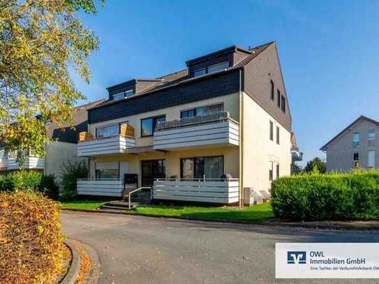 Charmante Dachgeschosswohnung mit Blick auf den Hermann