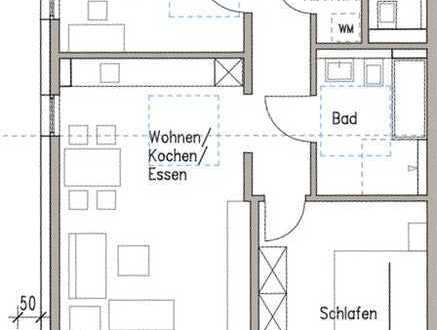 Lichtdurchflutete 3 Zimmerwohnung im Ortskern