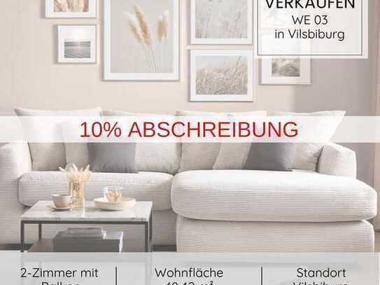 10% AfA 2Zi. Neubau mit Balkon / WE03