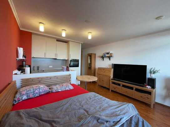 Traumhafte 1,5-Zimmer-Wohnung in Immenstaad am Bodensee – Voll möbliert mit Garage und Seeblick