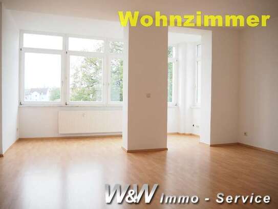 Sehr schöne 3 Raum Wohnung mit Wintergarten und offener Küche in Marienthal