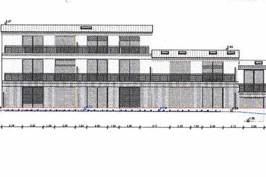 Baugrundstück mit Baugenehmigung in Unterhaching für 4 Stadthäuser und 3 Wohnungen