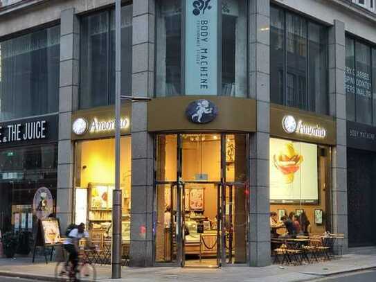 Amorino: Top Eiscafe Standort im MyZeil in Frankfurt zu verkaufen!