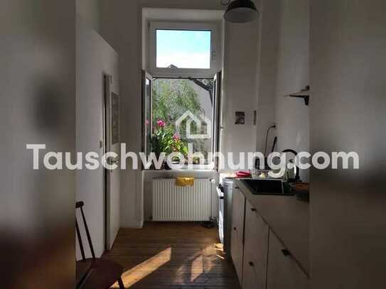 Tauschwohnung: Super schöner, gemütlicher Altbau, 2 Zimmer mit Dielenboden