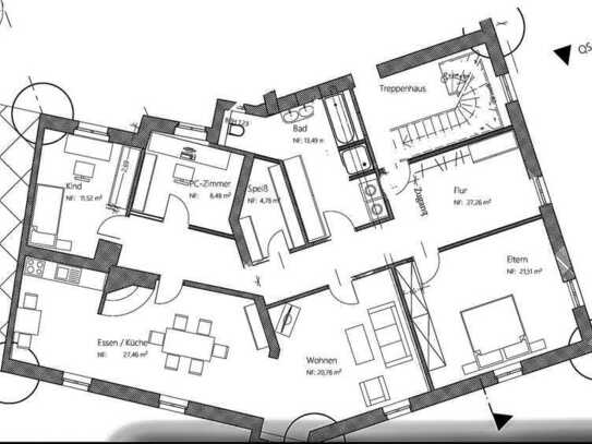 Erstbezug nach Sanierung mit Balkon: Attraktive 3-Zimmer-Wohnung in Bad Neualbenreuth