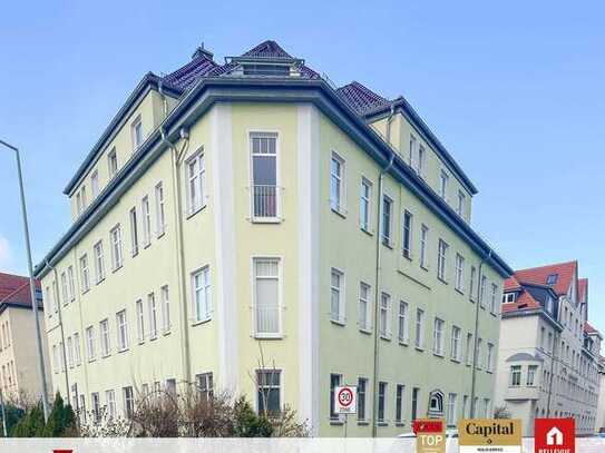 Geräumige 3-Raum-Wohnung mit Balkon, Fußbodenheizung, Stellplatz