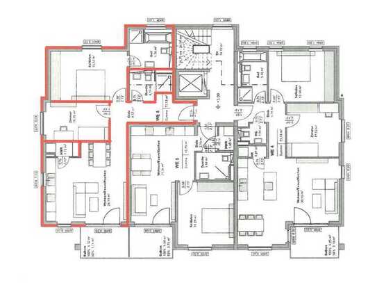 Idyllisch gelegene Gartenwohnung mit 3 Zimmer.